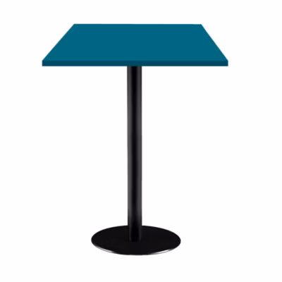 Mange-debout 60x60cm – modèle Rome bleu de prusse – Restootab