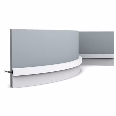 Profil flexible multifonction en U – Orac Decor – L200xp2xH8.3cm – Carton 8 mètres – PX198F