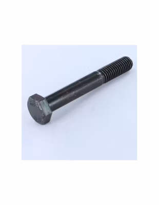 Corps de boulon filetage partiel Tête hexagonale TH M10X70 Classe 8.8 Acier zingué noir – 1 pièce