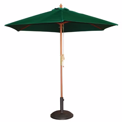 Parasol de Terrasse à Poulie Vert Professionnel de 2,5 m – Bolero