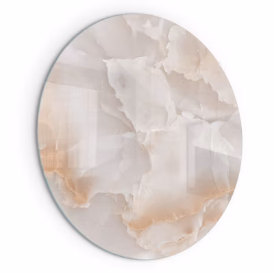 Plaque de Sol de Cheminée Wallfluent fi50 cm Motif de pierre naturelle Verre Trempé Imprimé