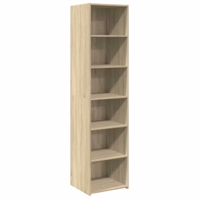 Buffet haut chêne sonoma 45x41x185 cm bois d&rsquo;ingénierie vidaXL
