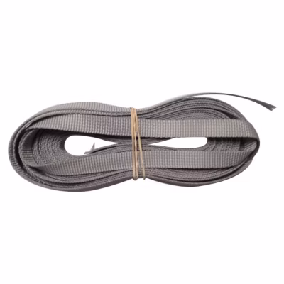 SANGLE POLYESTER LARG 12 GRISE -(L. 6M)