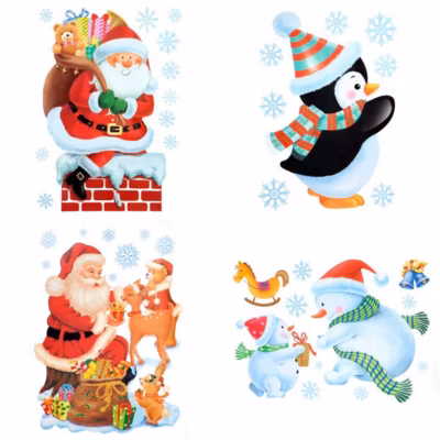 Sticker pailleté 29x40c – feeric lights & christmas
