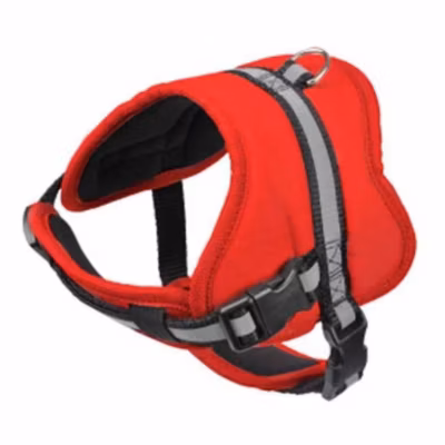 Harnais Réglable Confort « Essentiel » 33-45cm Rouge