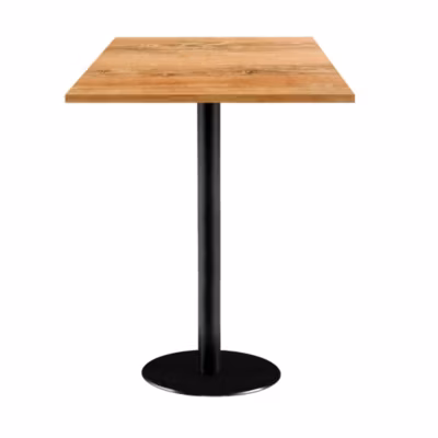 Mange-debout 60x60cm – modèle Rome chêne slovène – Restootab