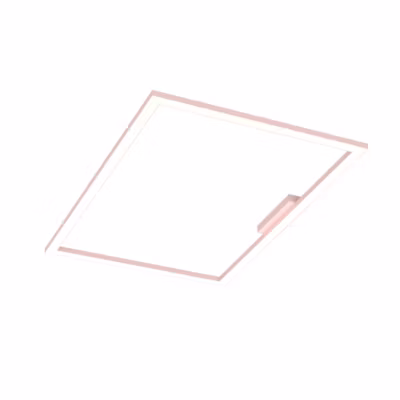 LUMICOM – FLOOR Plafonnier, STRIP LED, 58W/m, 3000K, métal, rose, 60x90cm