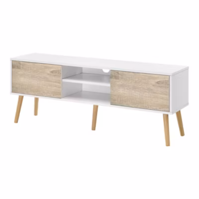 Meuble TV 120 x 30 x beige Helloshop26