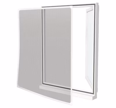 Moustiquaire cadre aimanté sans perçage – L100 x H120cm – Blanc