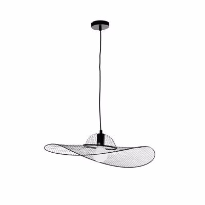 Suspension  intérieure Led métal noir  diamètre 60 cm – Sampa Helios – Madison