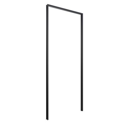 Tapée d'isolation pour porte acier noir 120 mm Radex