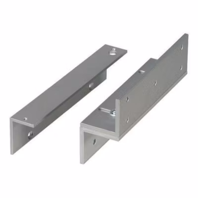 Equerre de fixation en z pour ventouse électromagnétique étanche en applique – 350 kg