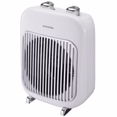 Chauffage d&rsquo;appoint soufflant pour salle de bain 2000W blanc Scholtes